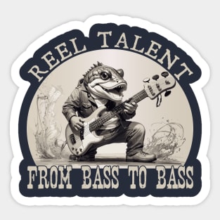 Reel Talent, From Bass to Bass Sticker